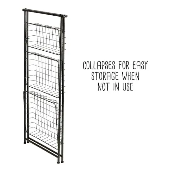 Honey Can Do 3-Tier Folding A-Frame Caddy {4}