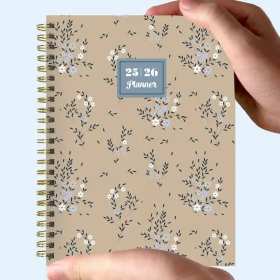 TF Publishing 2025-2026 Rustic Floral Medium Weekly/Monthly Planner {9}