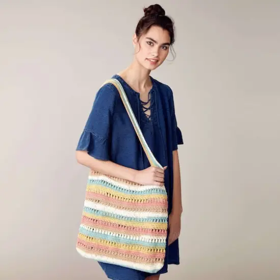 Caron&reg; Cotton Cakes&trade; Yarn Beach View {10}