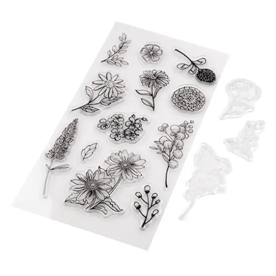 Flowers Clear Stamp Set by Recollections&trade; {1}