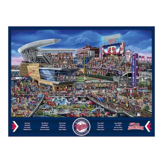 Minnesota Twins Joe Journeyman 500 Piece Puzzle {5}