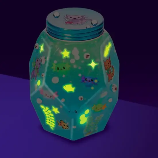 Creativity for Kids® Glowing Axolotl Aquarium {9}