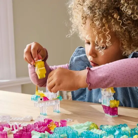 LEGO&reg; Classic Magical Transparent Box, Colorful Building Bricks Toy 11040 {7}