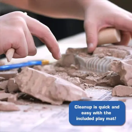 ArtSkills&reg; Epic Lab Dinosaur Fossil Dig Kit with Glow in the Dark Dino Skeletons {6}