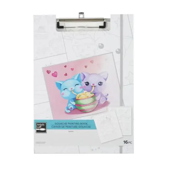Kawaii Gouache Painting Book Kit by Artist's Loft&reg; {1}