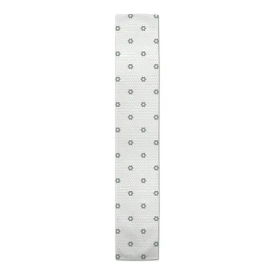Floral Tile Indoor/Outdoor Table Runner Green {1}