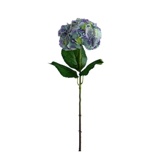 30" Blue Hydrangea Flower Stems, 3ct. {1}