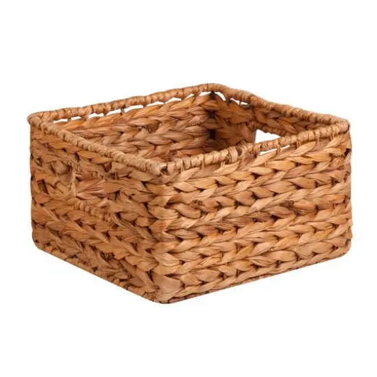Honey Can Do Natural Woven Hyacinth Nested Storage Basket Set, 3ct. {7}