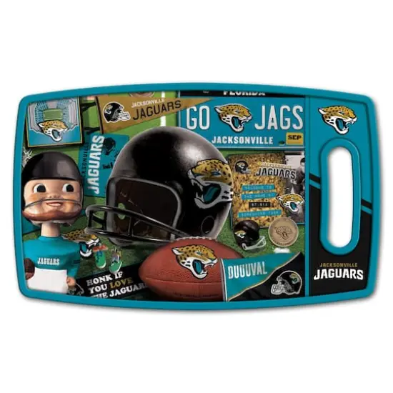 NFL Retro Series Cutting BoardJacksonville Jaguars {1}