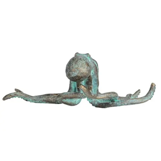 Hello Honey&reg; 12.5" Teal Verdigris Octopus Tabletop D&eacute;cor {7}