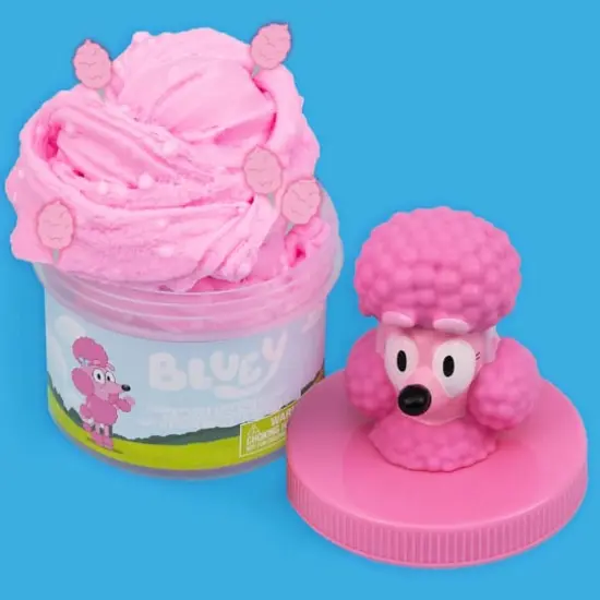 Coco Cotton Candy-Scented Cloud Slime with Foam Balls {4}