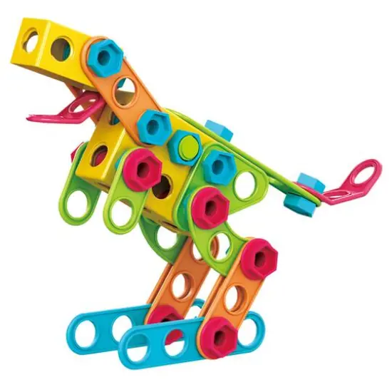 PicassoTiles&reg; 250 Piece Engineering Construction Building Set {6}