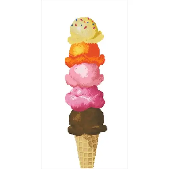 Camelot&reg; Dots Ice Cream Diamond Painting Kit {3}
