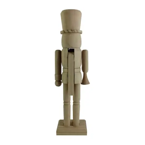 14" Soldier with Trumpet DIY Pinewood Nutcracker by Make Market® {6}