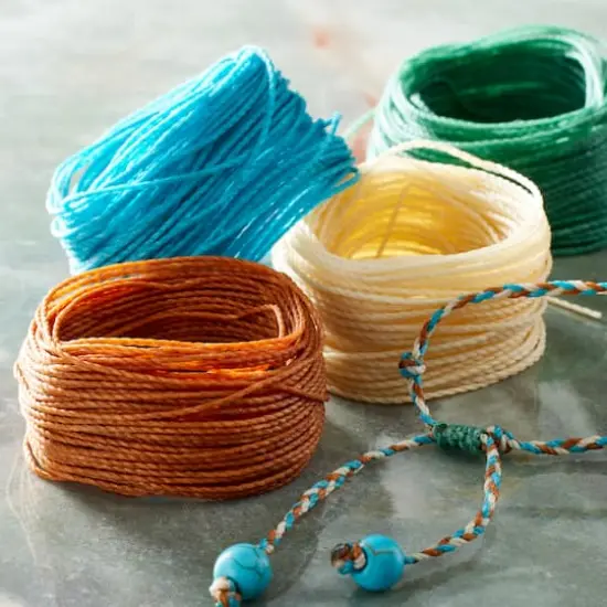 Beadsmith&reg; Knot-it!&trade; Beach Waxed Brazilian Cord  {3}