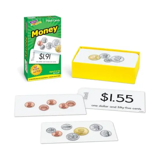 Trend Enterprises&reg; Money Skill Drill Flash Cards {4}