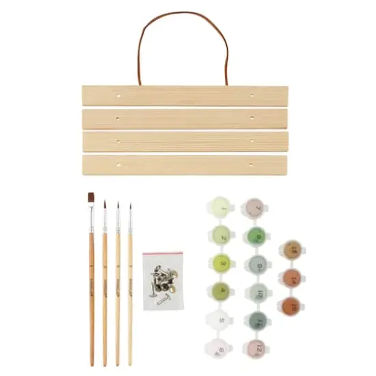 8" x 10" Monet Bridge Paint-by-Number Kit by Artist's Loft® {3}