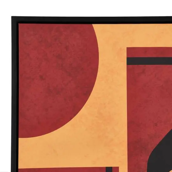 Red & Orange Leopard Framed Wall Art {4}