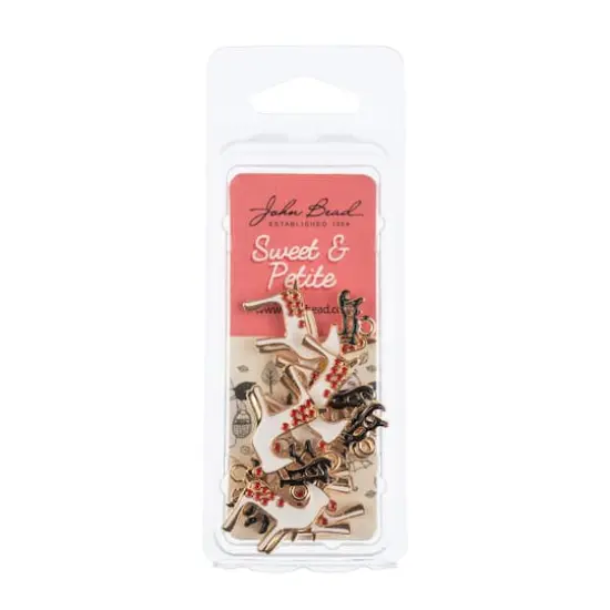 John Bead Sweet & Petite Reindeer Holiday Charms, 8ct. {3}