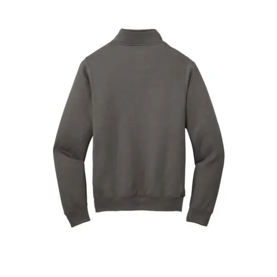 Port & Company&reg; Core Fleece 1/4 Zip Pullover Sweatshirt Charcoal {5}