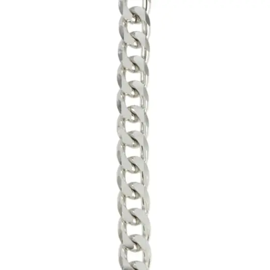 20" Chunky Curb Chain Necklace by Bead Landing&trade; Rhodium {1}