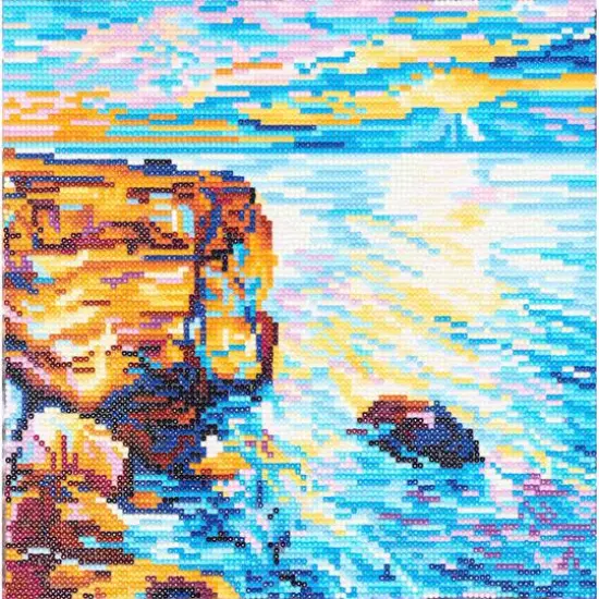 Diamond Art Intermediate Seascape Kit {1}