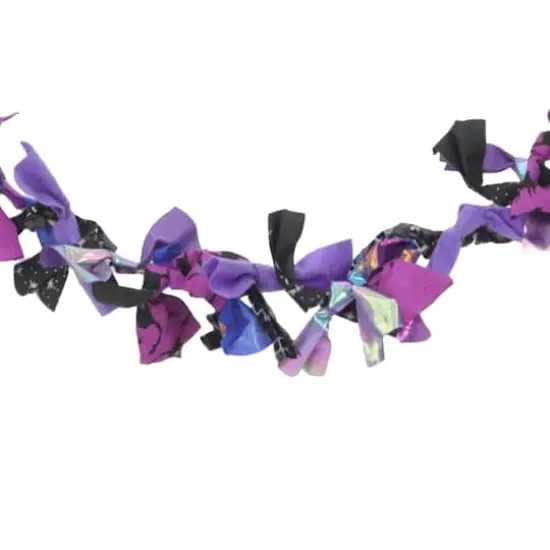 6ft. Blue & Purple Fabric Garland by Ashland&reg; {3}