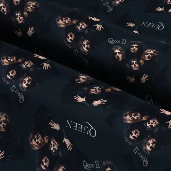 Bravado Packed Queen Faces Fabric {4}