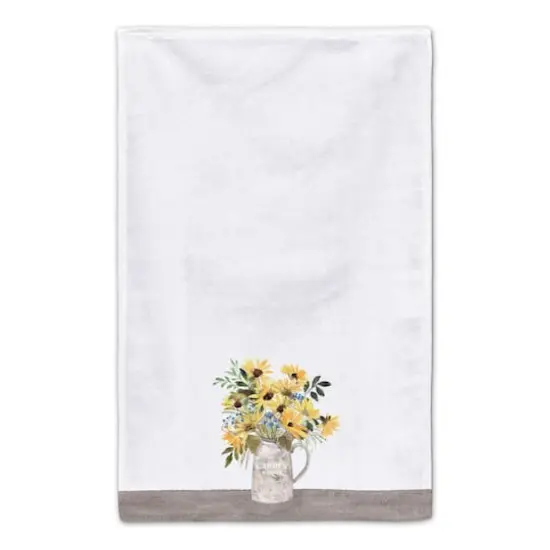 Pitcher of Sunflowers Market 16" x 25" Towel Set {4}