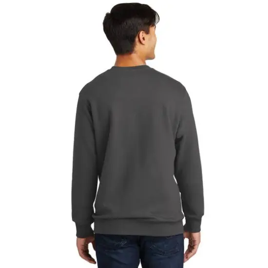 Port & Company® Fan Favorite™ Fleece Crewneck Sweatshirt Charcoal {6}