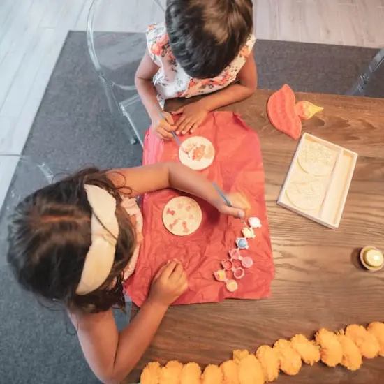 Kulture Khazana Make Your Own Rangoli Coaster Kit {6}