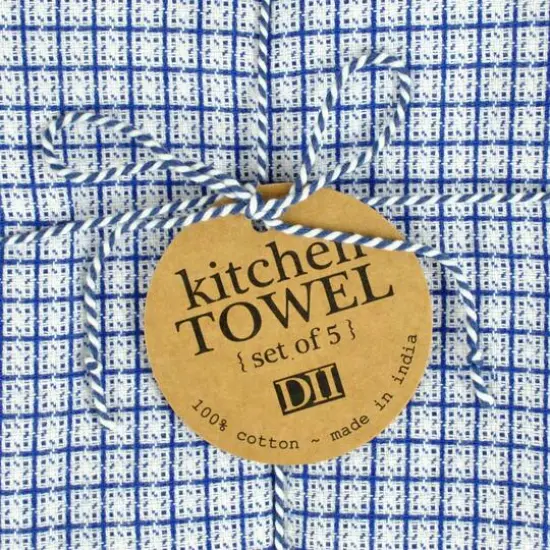 DII&reg; Blue Dishtowel Set {9}