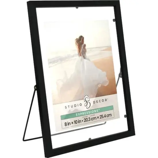 Expressions&trade; 8" x 10" Float Frame by Studio D&eacute;cor&reg; Black {3}