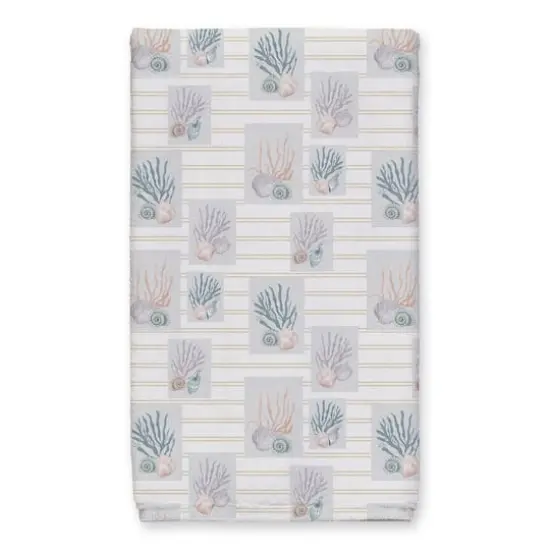 To The Beach & Back Stripe Tea Towel Set Yellow {4}