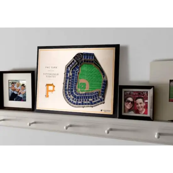 MLB Team 5-Layer StadiumView Wall Art Pittsburgh Pirates {4}