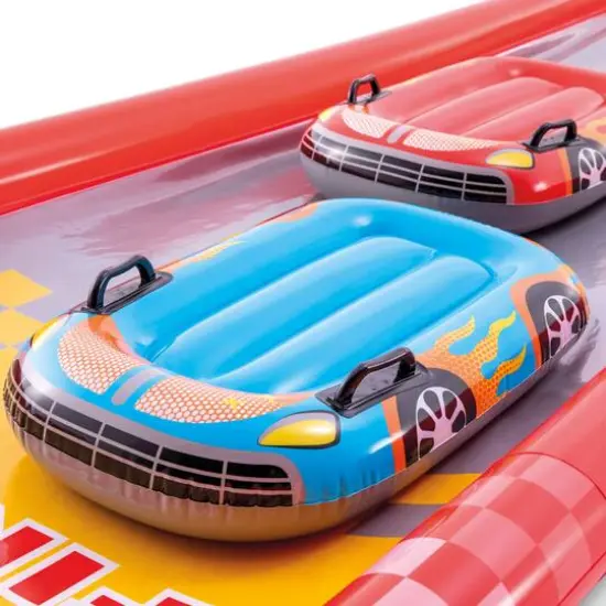 Intex&reg; Racing Fun Inflatable Water Slide {5}
