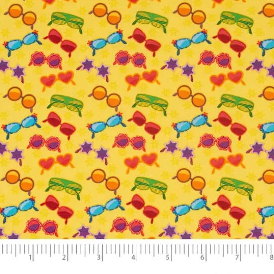 SINGER Rainbow Summer Sunglasses Cotton Fabric {4}