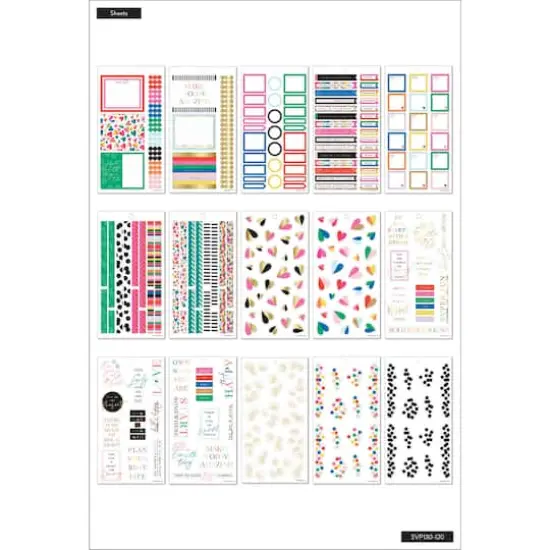 The Happy Planner&reg; Bold & Bright Sticker Book {4}