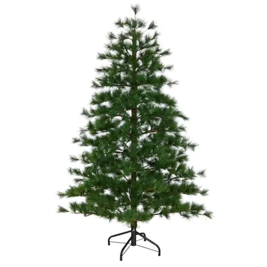 6ft. Unlit Yukon Mixed Pine Artificial Christmas Tree {1}