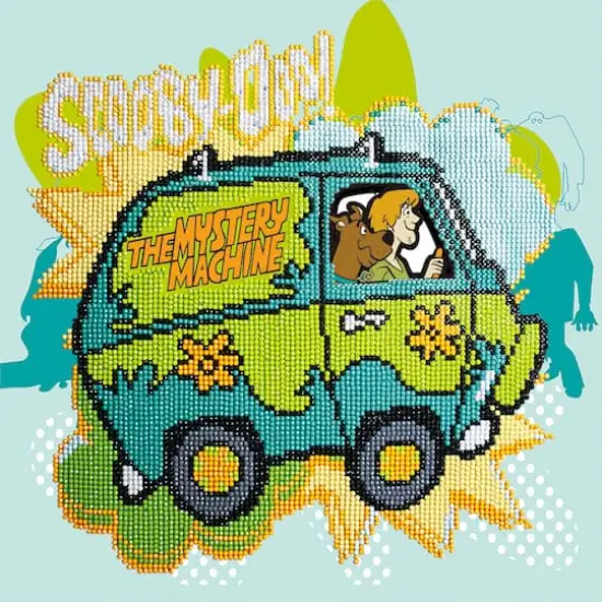 Camelot Dotz Scooby Doo The Mystery Machine Diamond Painting Kit {1}
