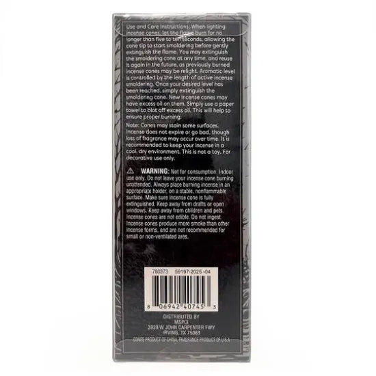 Midnight Woods Scented Incense Cones, 40ct. by Ashland&reg; {9}