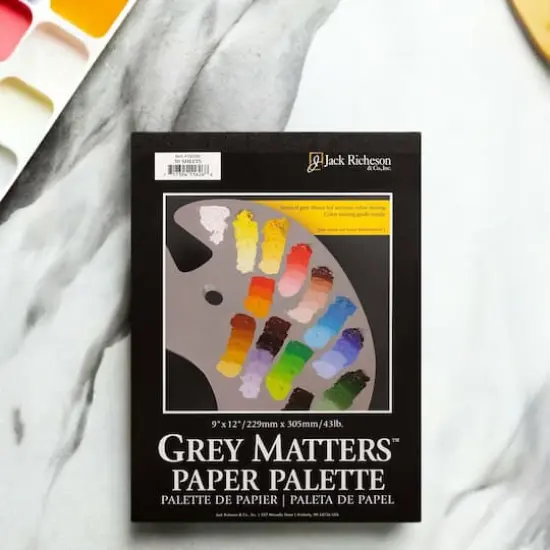 Grey Matters&trade; Disposable Palette, 9" &times; 12" {2}
