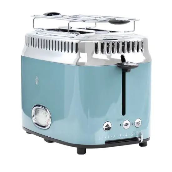 Russell Hobbs Retro Style 2 Slice Toaster Black {2}