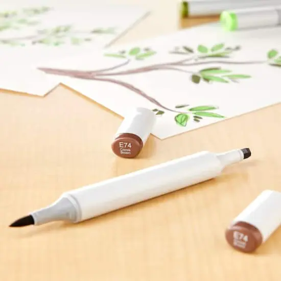 Copic&reg; Sketch Marker, EarthsE74 Cocoa Brown {3}