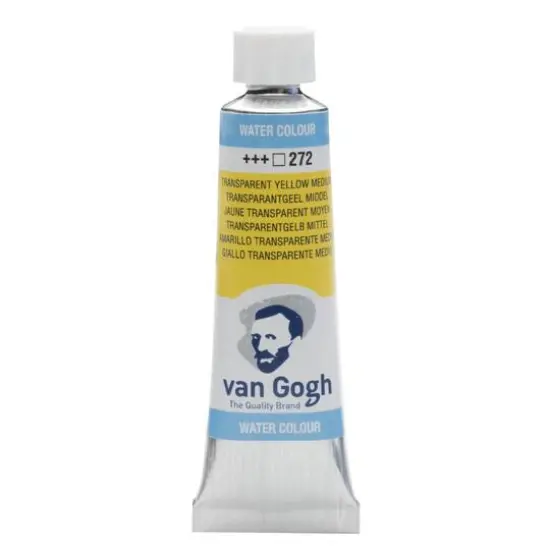 Van Gogh Watercolor, 10mL 272 Transparent Yellow Medium {1}