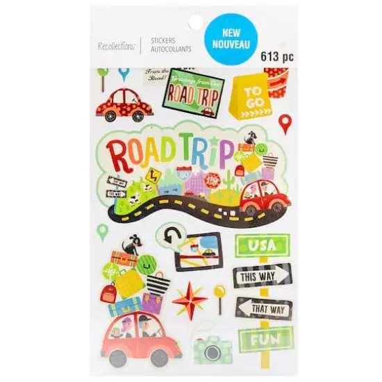 Road Trip Stickers by Recollections&trade; {1}