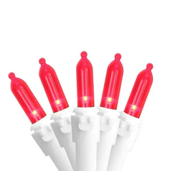 50ct. Mini LED Christmas Lights Purple {2}