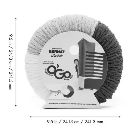 Bernat&reg; Blanket O'Go&trade; Yarn Hibernate {16}
