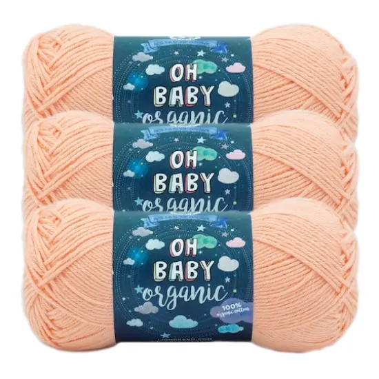 3 Pack Lion Brand&reg; Oh Baby&reg; Yarn Coral {1}