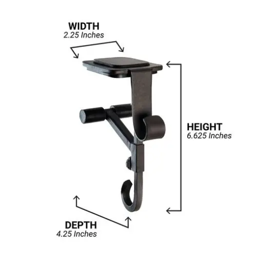 Village Lighting Mantel Garland & Stocking Hanger, 3ct. Brown {12}